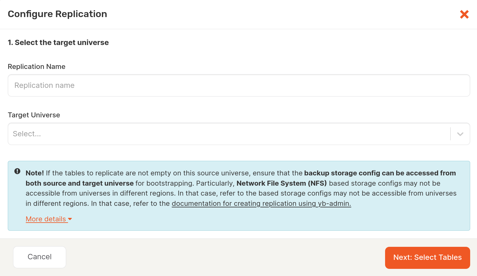 Configure Replication